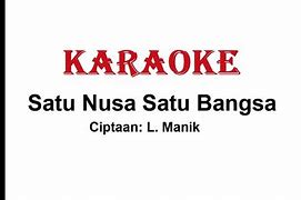 Satu Satu Lirik Karaoke